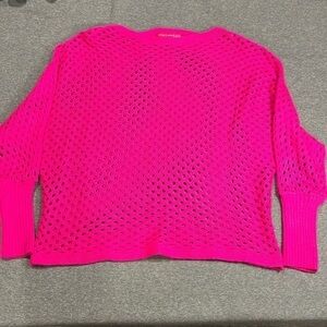 Alley & gabby 212ny, shear open knit sweater.